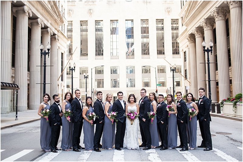 Downtown Chicago Wedding - Natalie Probst Photography