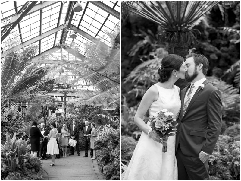 Intimate Lincoln Park Conservatory Wedding